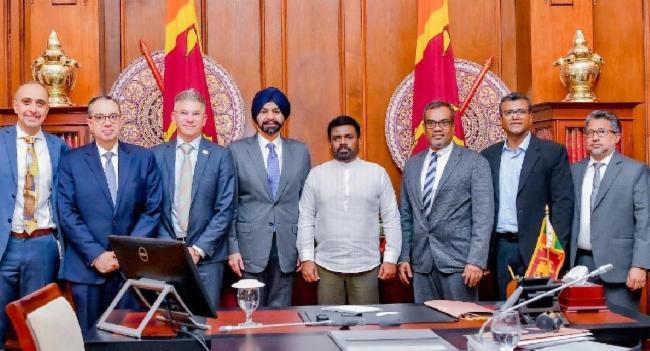 உலக வங்கியின் தலைவர் நாட்டிற்கு வருகை